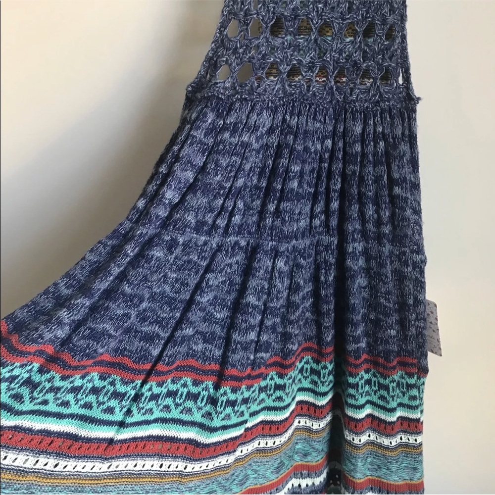 NWT Free People Rare Hearts Knit Tunic Boho - Picture 3 of 8